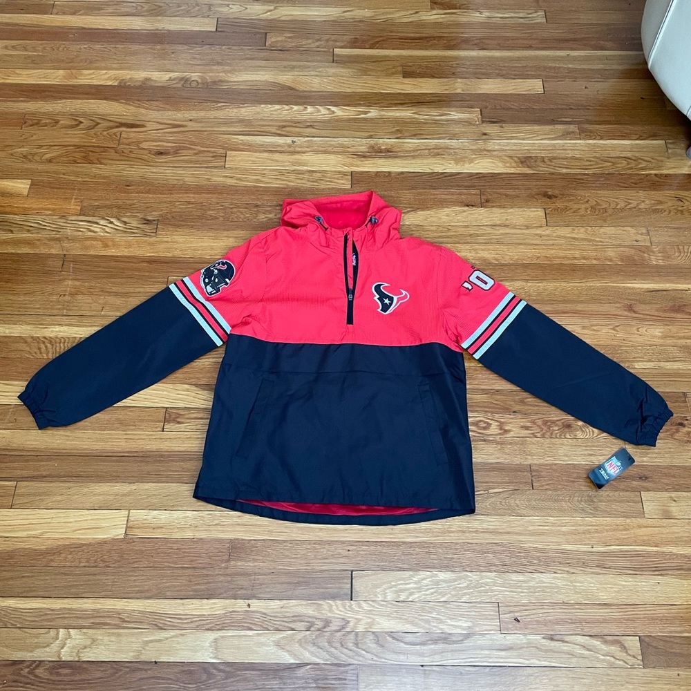 NFL Houston Texans Pullover Windbreaker